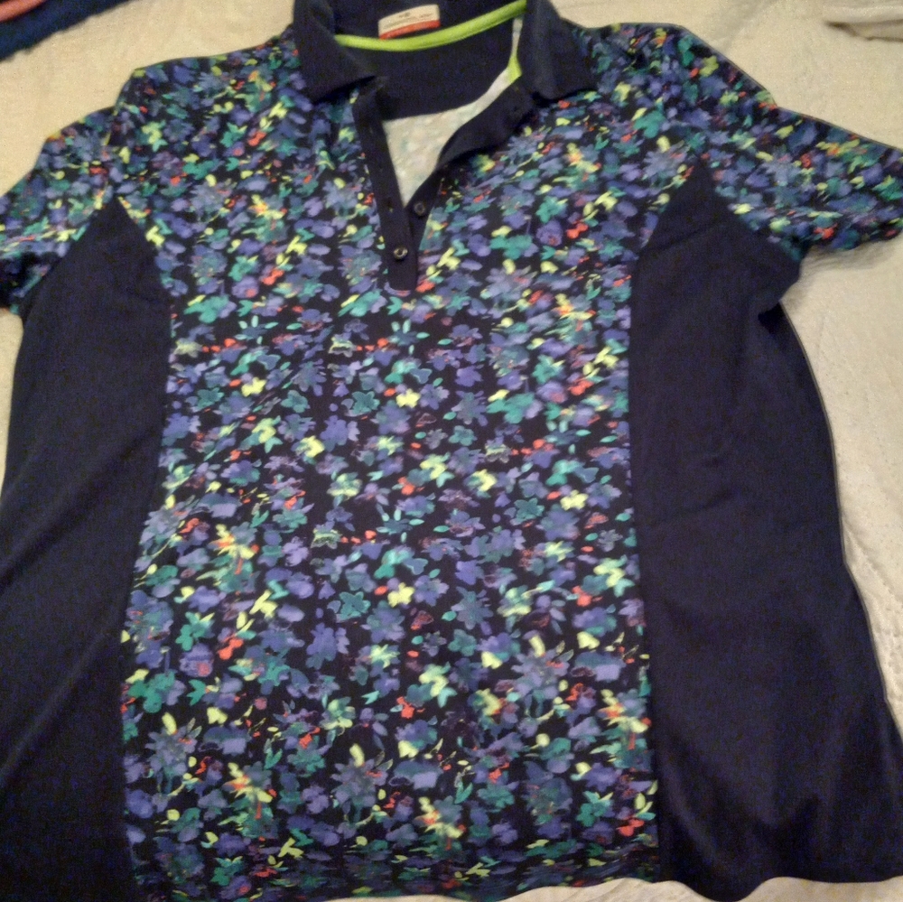 Golf shirt and windbreaker